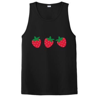 Strawberry Lover Summer PosiCharge Competitor Tank