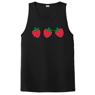 Strawberry Lover Summer PosiCharge Competitor Tank