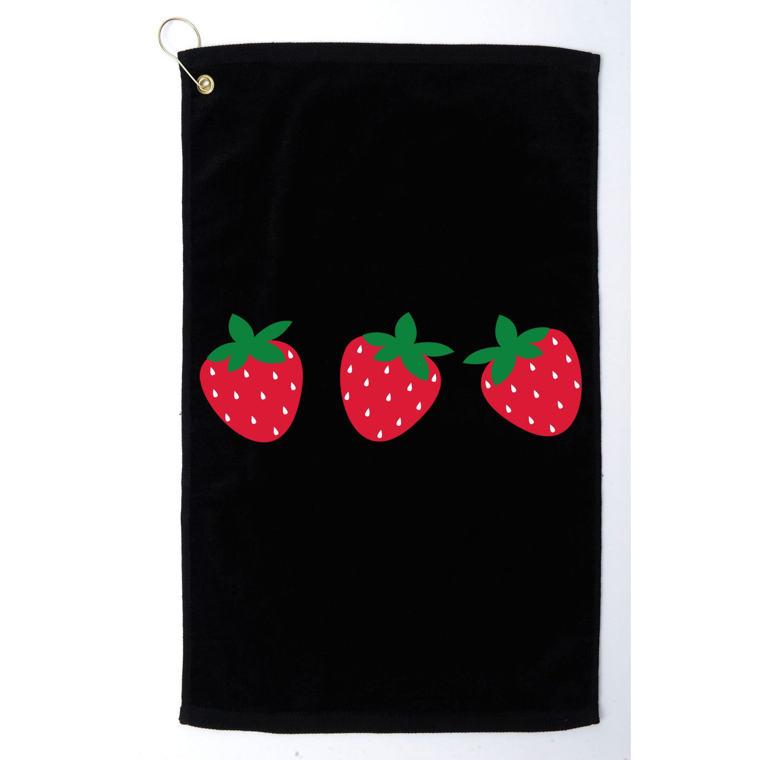 Strawberry Lover Summer Golf Towel