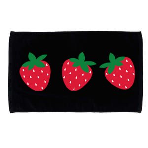 Strawberry Lover Summer Microfiber Hand Towel