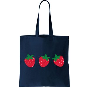 Strawberry Lover Summer Tote Bag