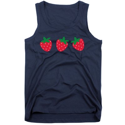 Strawberry Lover Summer Tank Top