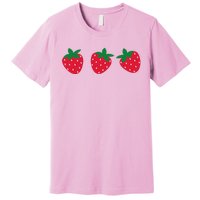 Strawberry Lover Summer Premium T-Shirt