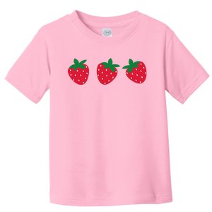 Strawberry Lover Summer Toddler T-Shirt