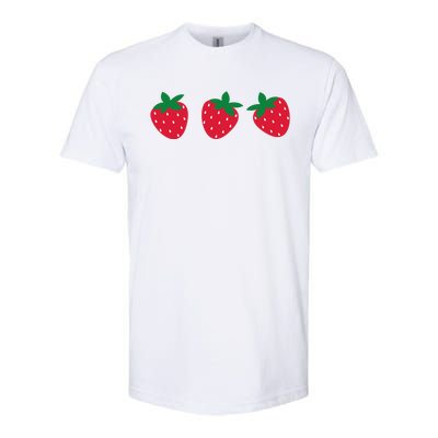 Strawberry Lover Summer Softstyle® CVC T-Shirt