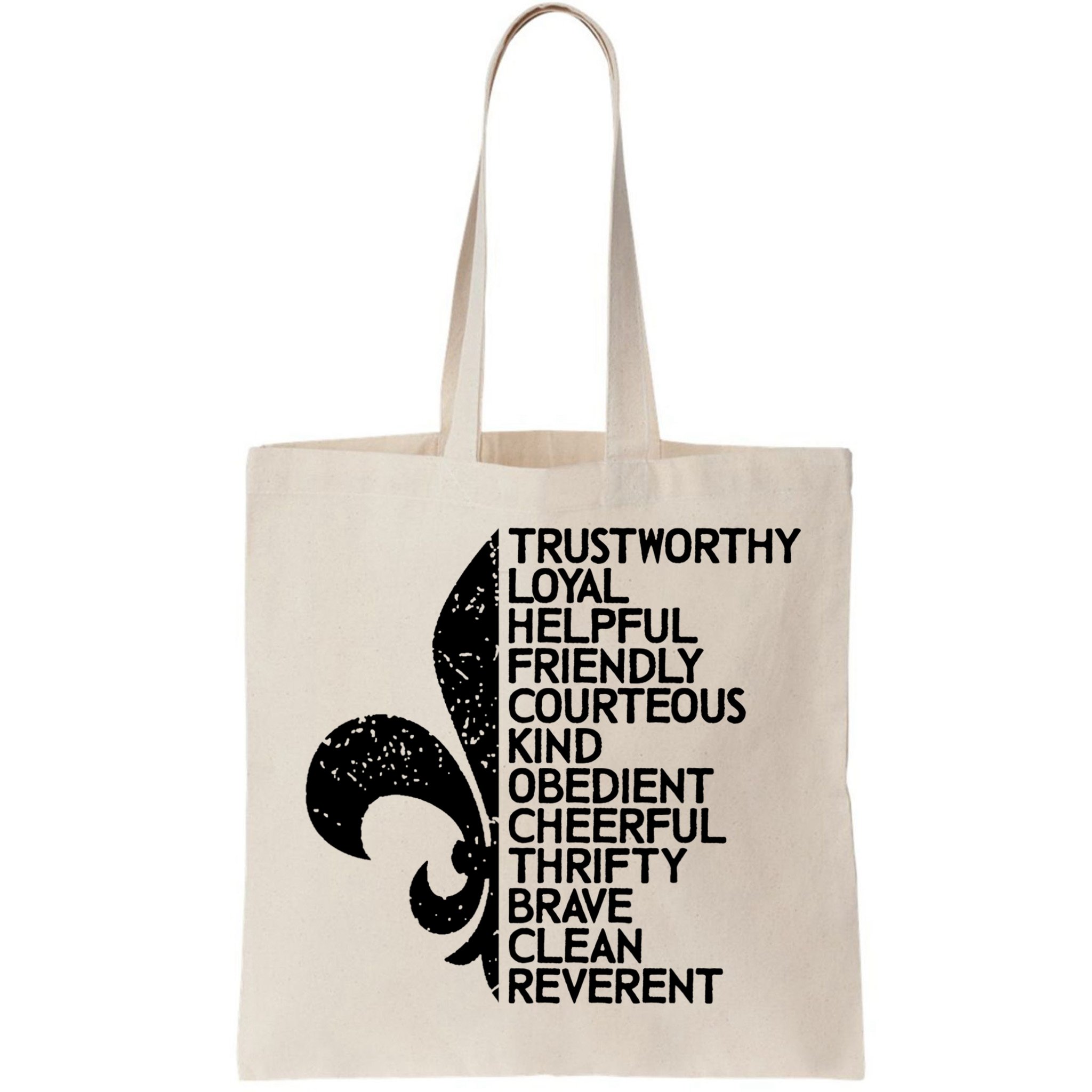 Scout Law Scouting Traits Funny  Summer Vacation Bag