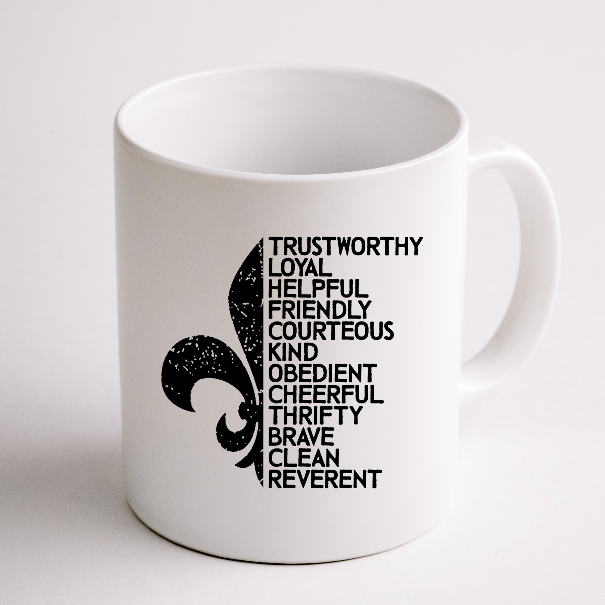 Scout Law Scouting Traits Funny  Summer Vacation Mug