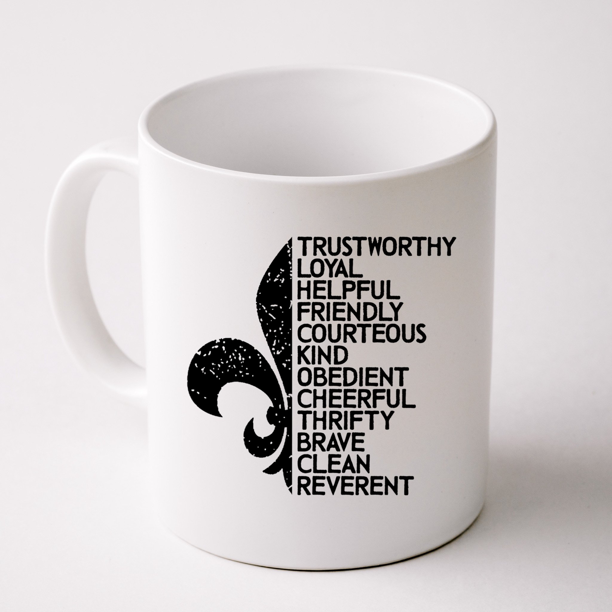 Scout Law Scouting Traits Funny  Summer Vacation Mug