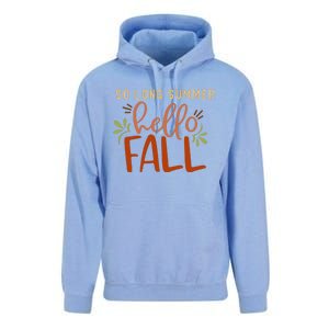 So Long Summer Hello Fall Unisex Surf Hoodie