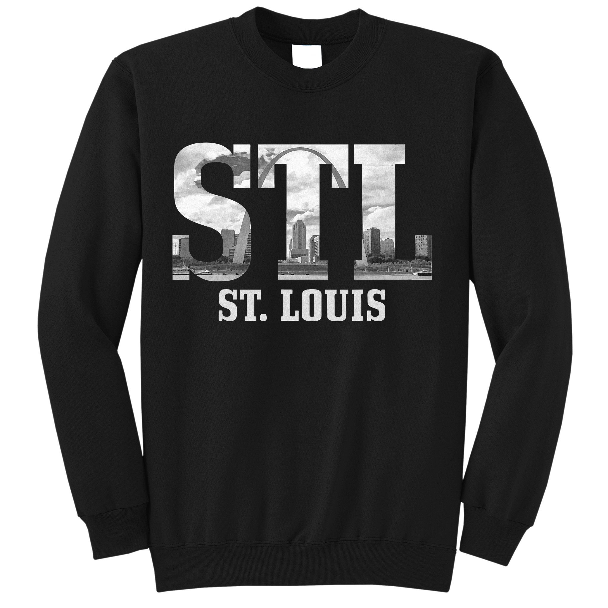 St. Louis STL Skyline Pride Missouri Vintage Sweatshirt