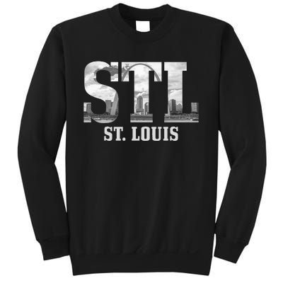 St. Louis STL Skyline Pride Missouri Vintage Sweatshirt