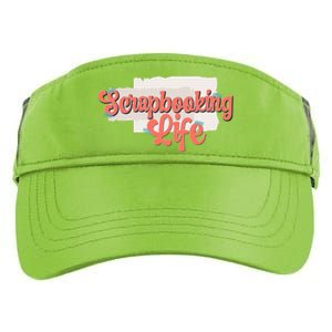 Scrapbooking Life Scrapbooker Scrapbook Gift Adult Drive Performance Visor