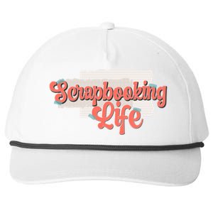 Scrapbooking Life Scrapbooker Scrapbook Gift Snapback Five-Panel Rope Hat