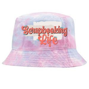 Scrapbooking Life Scrapbooker Scrapbook Gift Tie-Dyed Bucket Hat