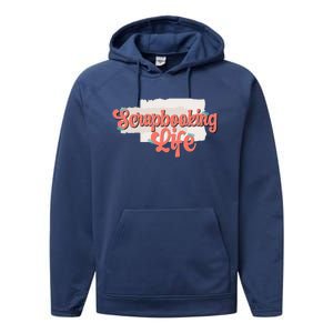 Scrapbooking Life Scrapbooker Scrapbook Gift Performance Fleece Hoodie