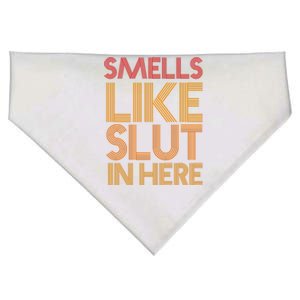 Smells Like Slut In Here Funny Humor USA-Made Doggie Bandana