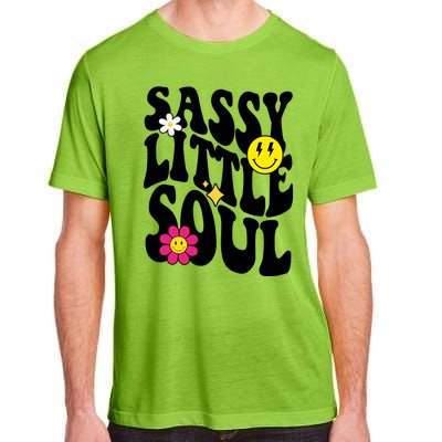 Sassy Little Soul Groovy Retro Cute Adult ChromaSoft Performance T-Shirt