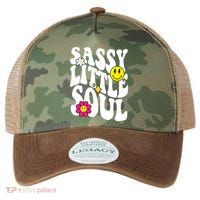 Sassy Little Soul Groovy Retro Cute Legacy Tie Dye Trucker Hat