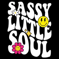 Sassy Little Soul Groovy Retro Cute USA-Made Doggie Bandana