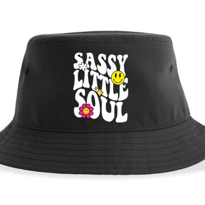 Sassy Little Soul Groovy Retro Cute Sustainable Bucket Hat