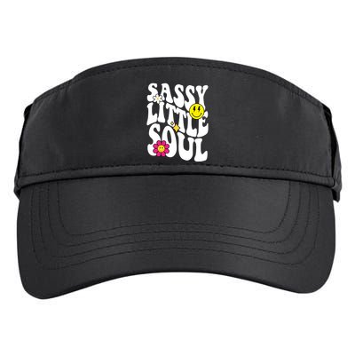 Sassy Little Soul Groovy Retro Cute Adult Drive Performance Visor