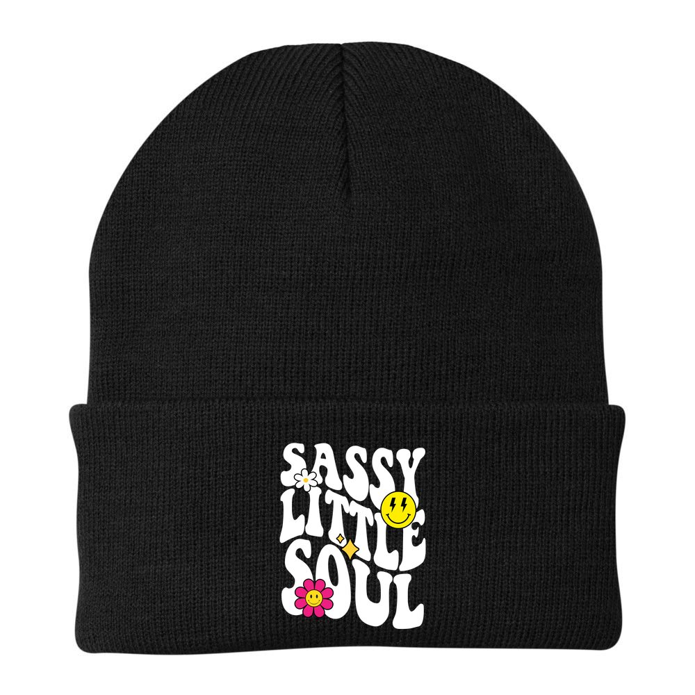 Sassy Little Soul Groovy Retro Cute Beanie