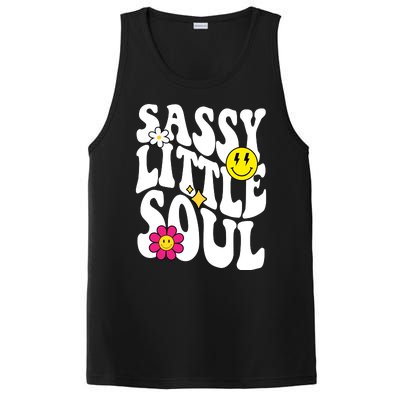 Sassy Little Soul Groovy Retro Cute PosiCharge Competitor Tank