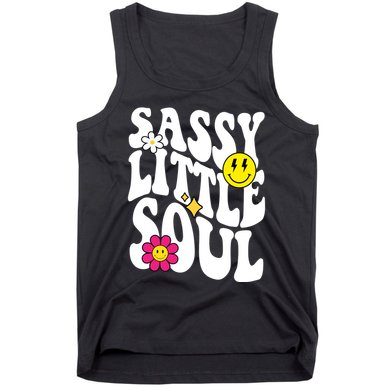 Sassy Little Soul Groovy Retro Cute Tank Top