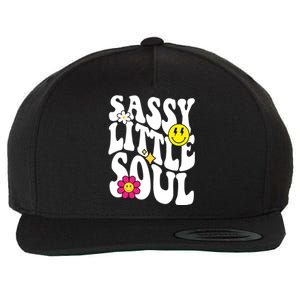 Sassy Little Soul Groovy Retro Cute Wool Snapback Cap