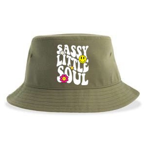 Sassy Little Soul Groovy Retro Cute Sustainable Bucket Hat