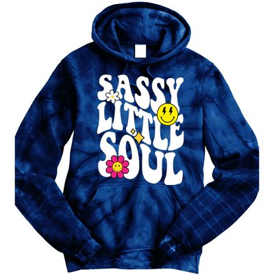 Sassy Little Soul Groovy Retro Cute Tie Dye Hoodie