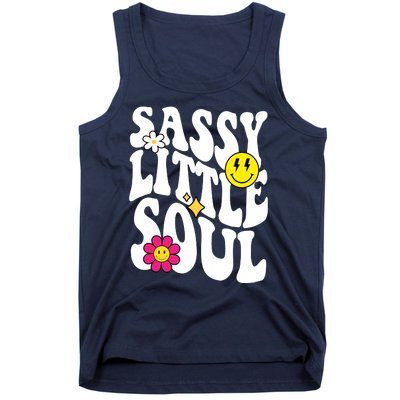 Sassy Little Soul Groovy Retro Cute Tank Top