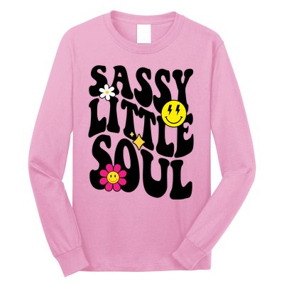 Sassy Little Soul Groovy Retro Cute Long Sleeve Shirt