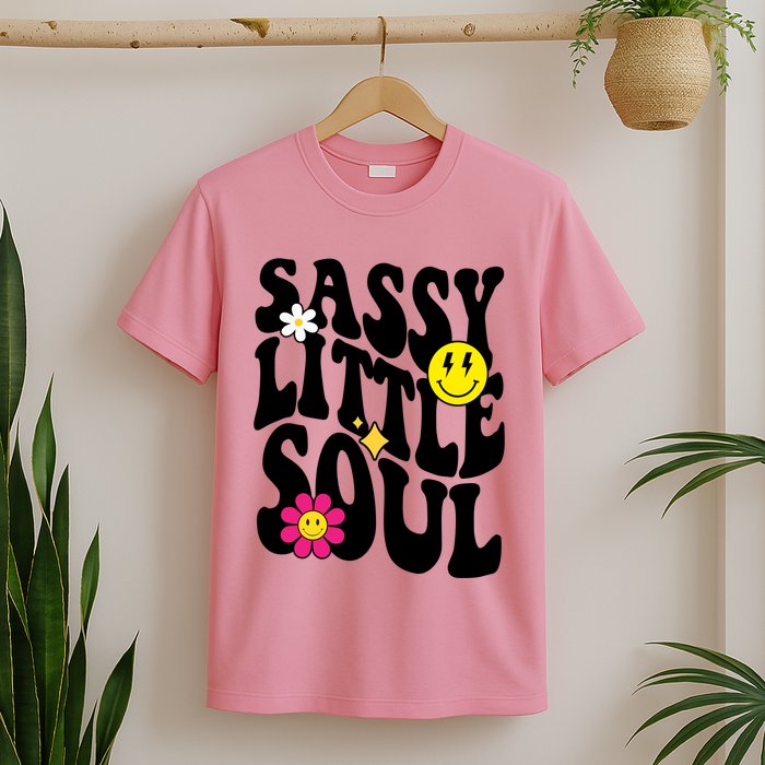 Sassy Little Soul Groovy Retro Cute T-Shirt