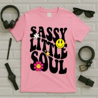 Sassy Little Soul Groovy Retro Cute T-Shirt
