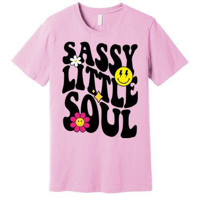 Sassy Little Soul Groovy Retro Cute Premium T-Shirt