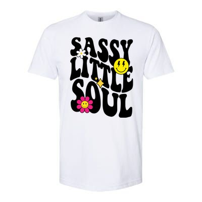 Sassy Little Soul Groovy Retro Cute Softstyle CVC T-Shirt