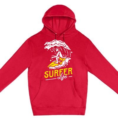 Surfer Life Premium Pullover Hoodie