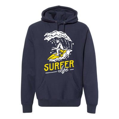 Surfer Life Premium Hoodie