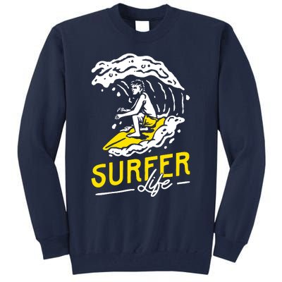 Surfer Life Tall Sweatshirt