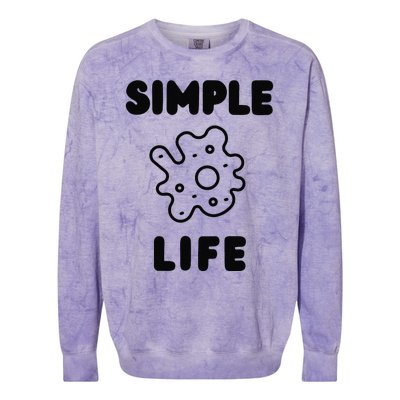 Simple Life Colorblast Crewneck Sweatshirt