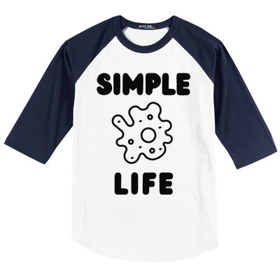 Simple Life Baseball Sleeve Shirt