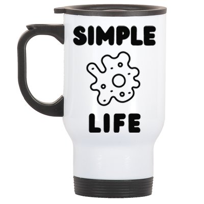 Simple Life Stainless Steel Travel Mug