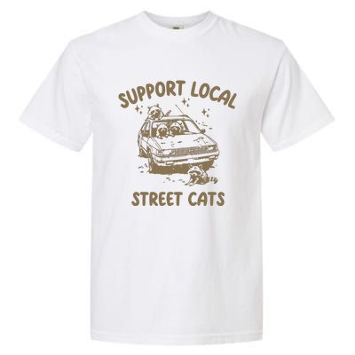 Support Local Street Garment-Dyed Heavyweight T-Shirt