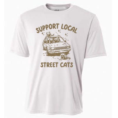 Support Local Street Cooling Performance Crew T-Shirt