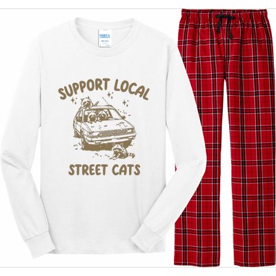 Support Local Street Long Sleeve Pajama Set