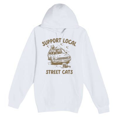 Support Local Street Premium Pullover Hoodie