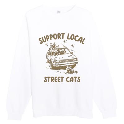 Support Local Street Premium Crewneck Sweatshirt