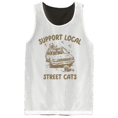 Support Local Street Mesh Reversible Basketball Jersey Tank