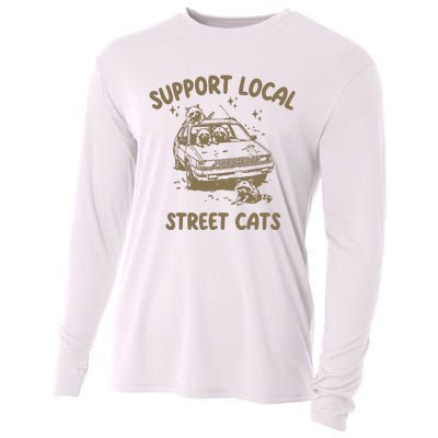 Support Local Street Cooling Performance Long Sleeve Crew